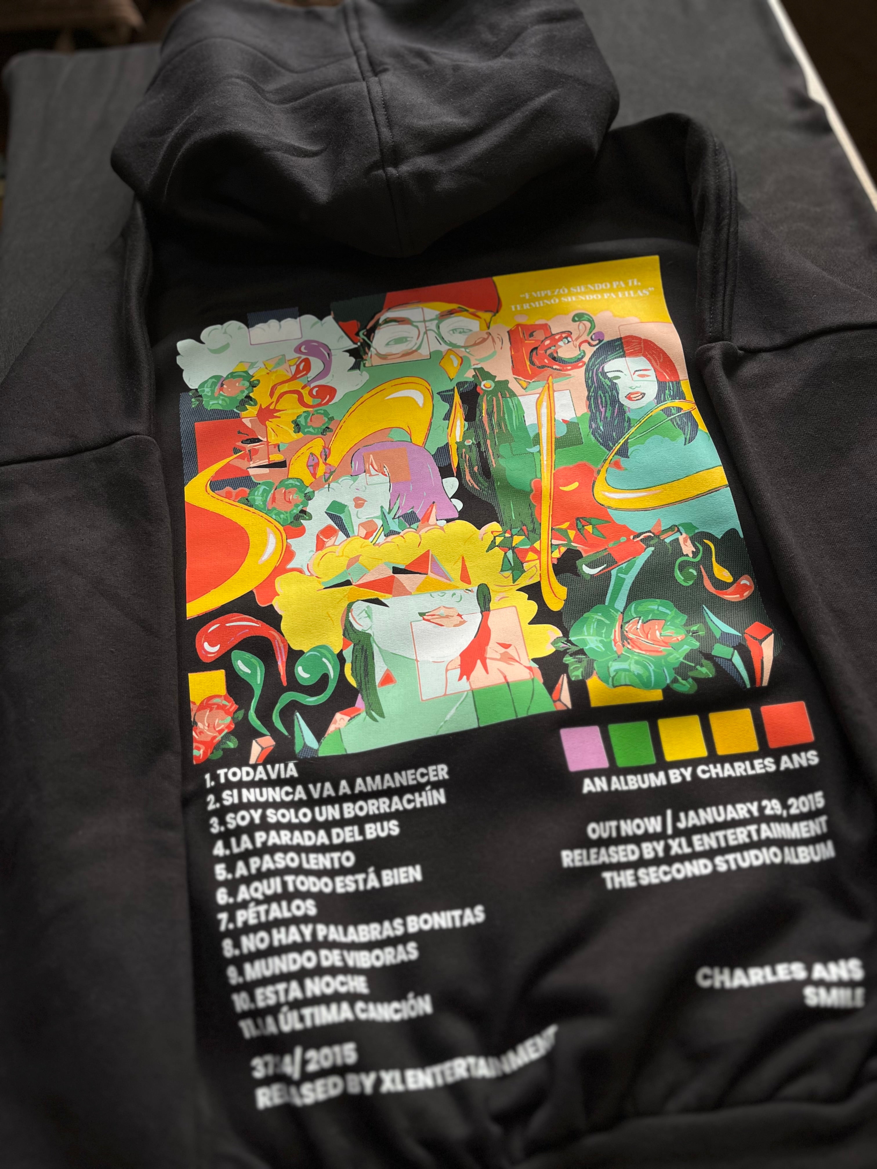 Smile Álbum Hoodie