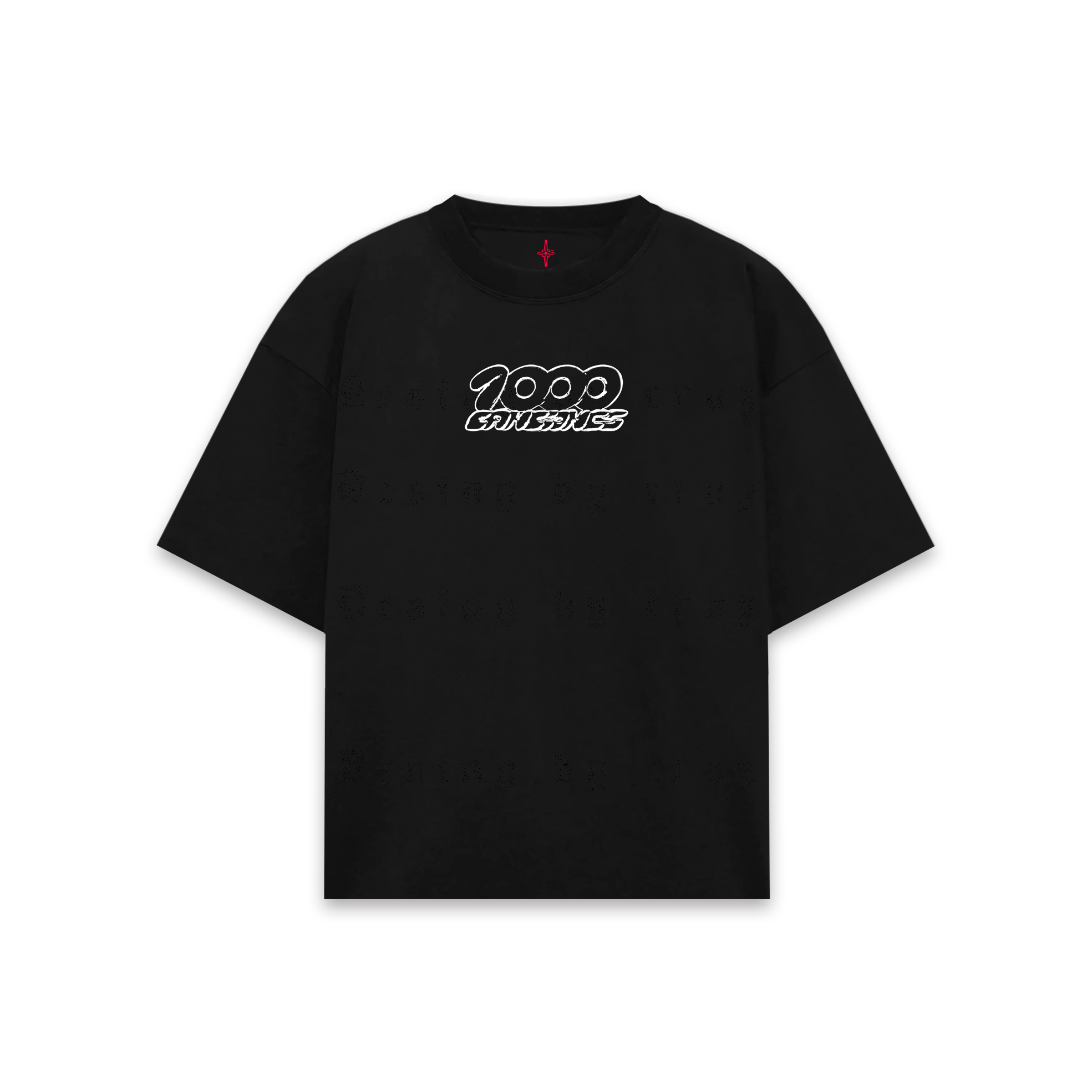 1000 Canciones Black T-Shirt