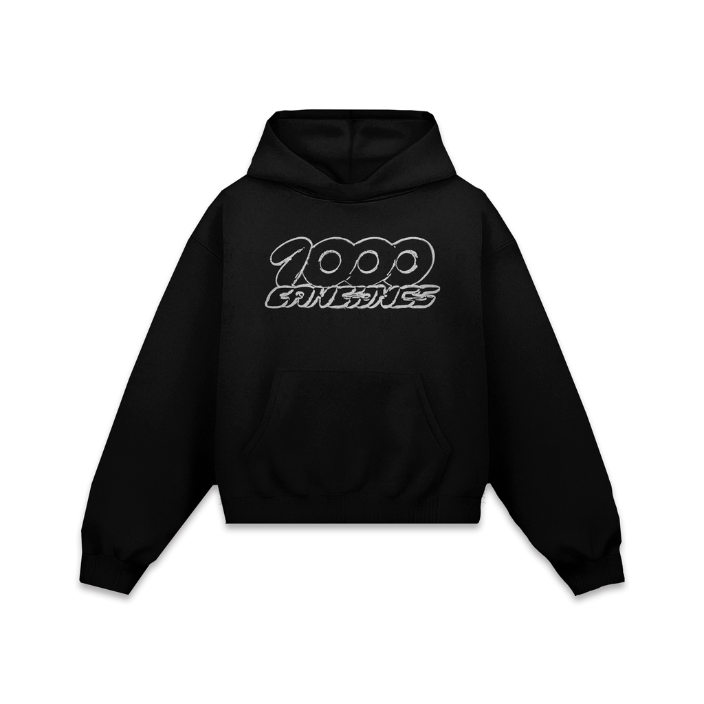 1000 Canciones Hoodie Vantablack