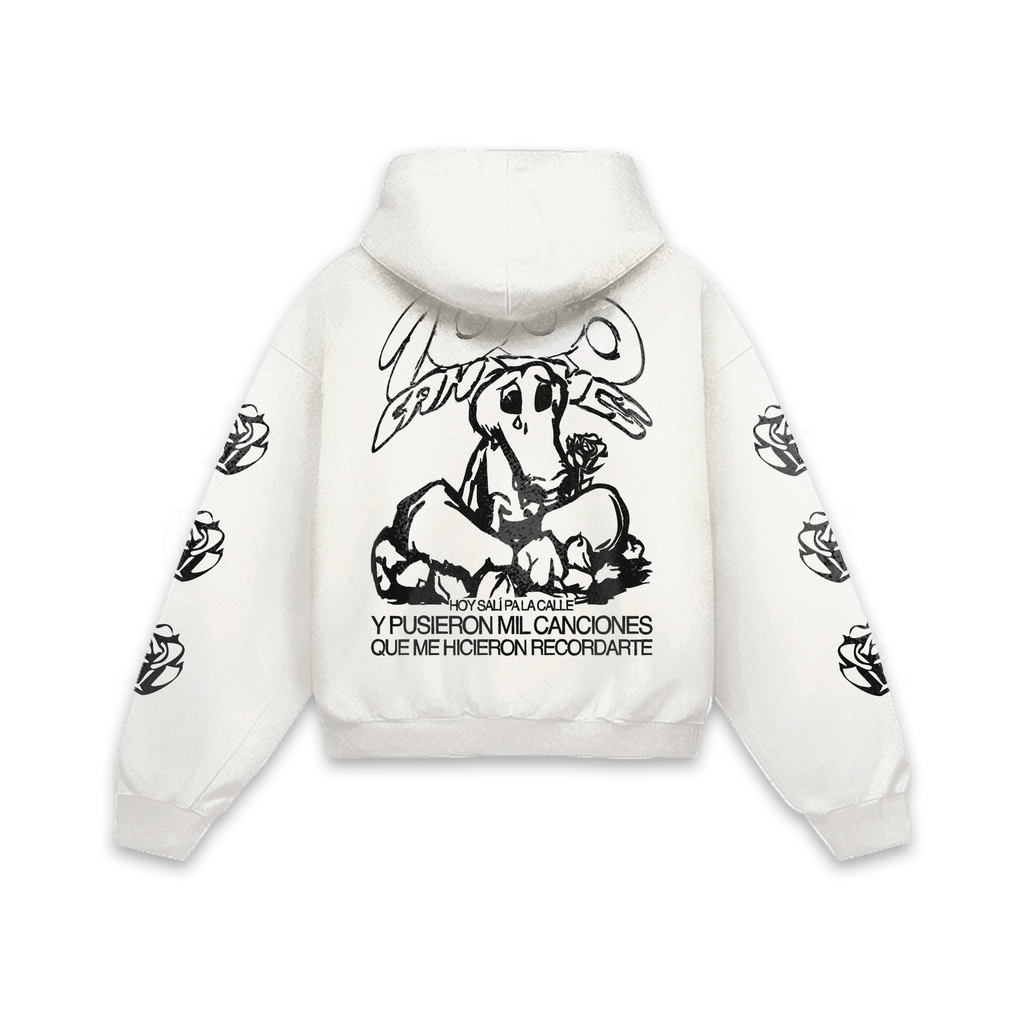 1000 Canciones Hoodie Ivory