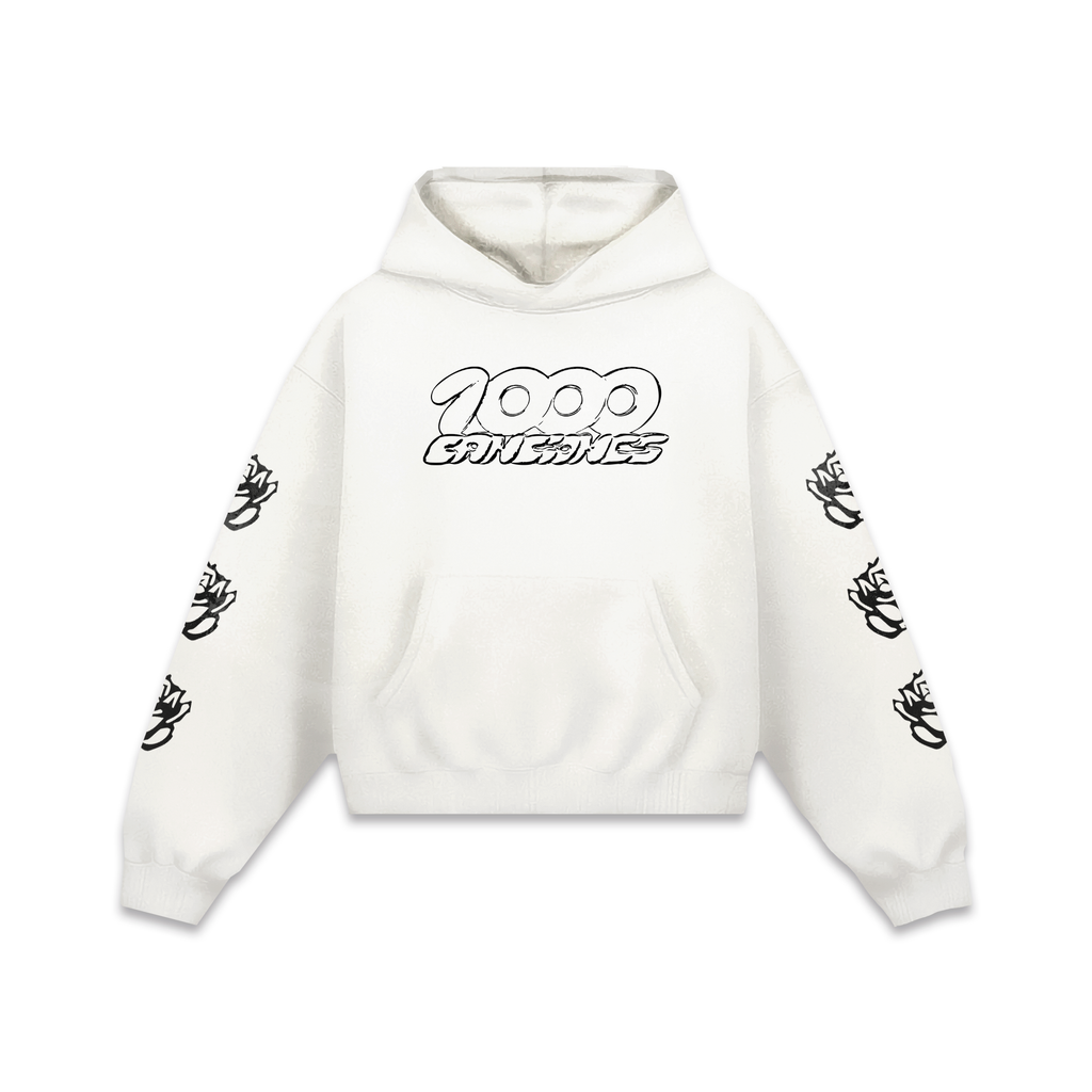 1000 Canciones Hoodie Ivory