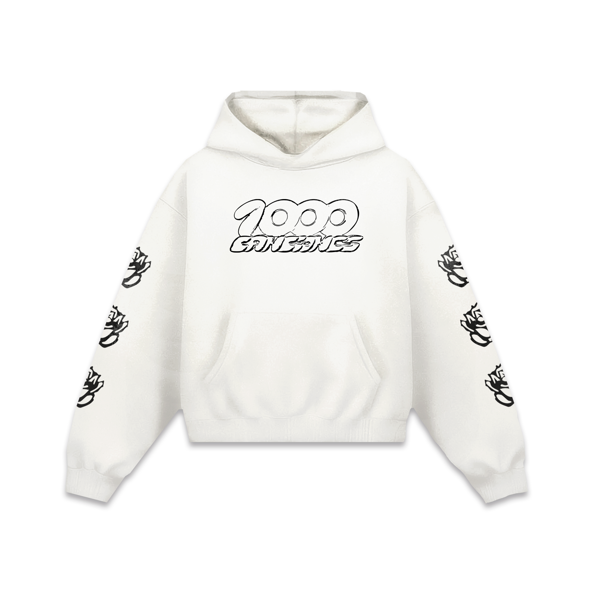 1000 Canciones Hoodie Ivory