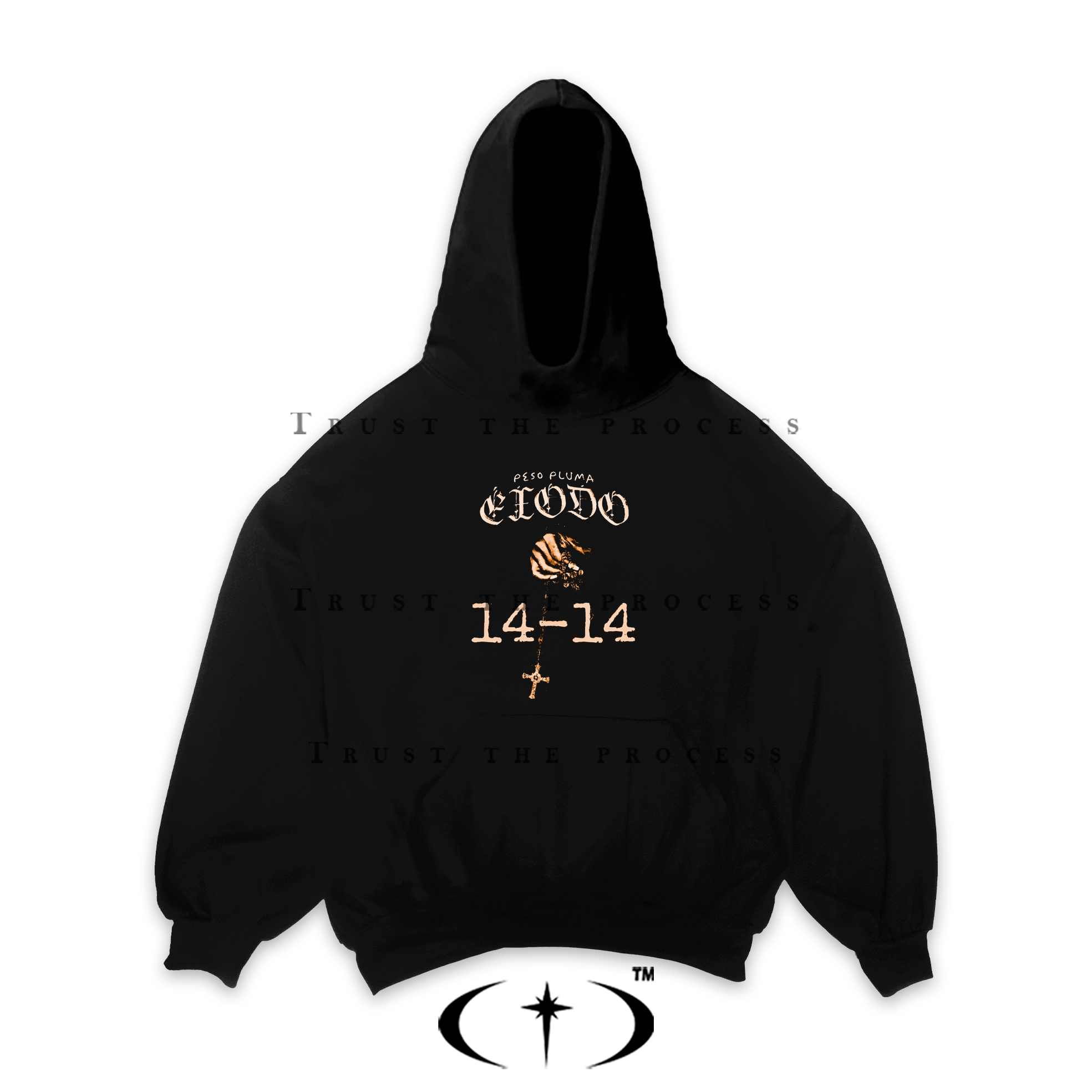 14-14 Peso Pluma Hoodie Oversized