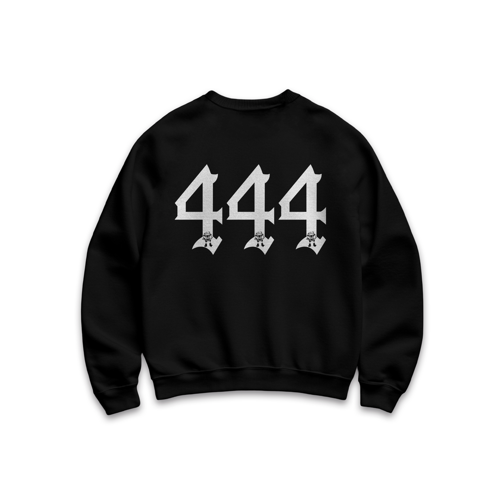 444 Gera MX CrewNeck Black