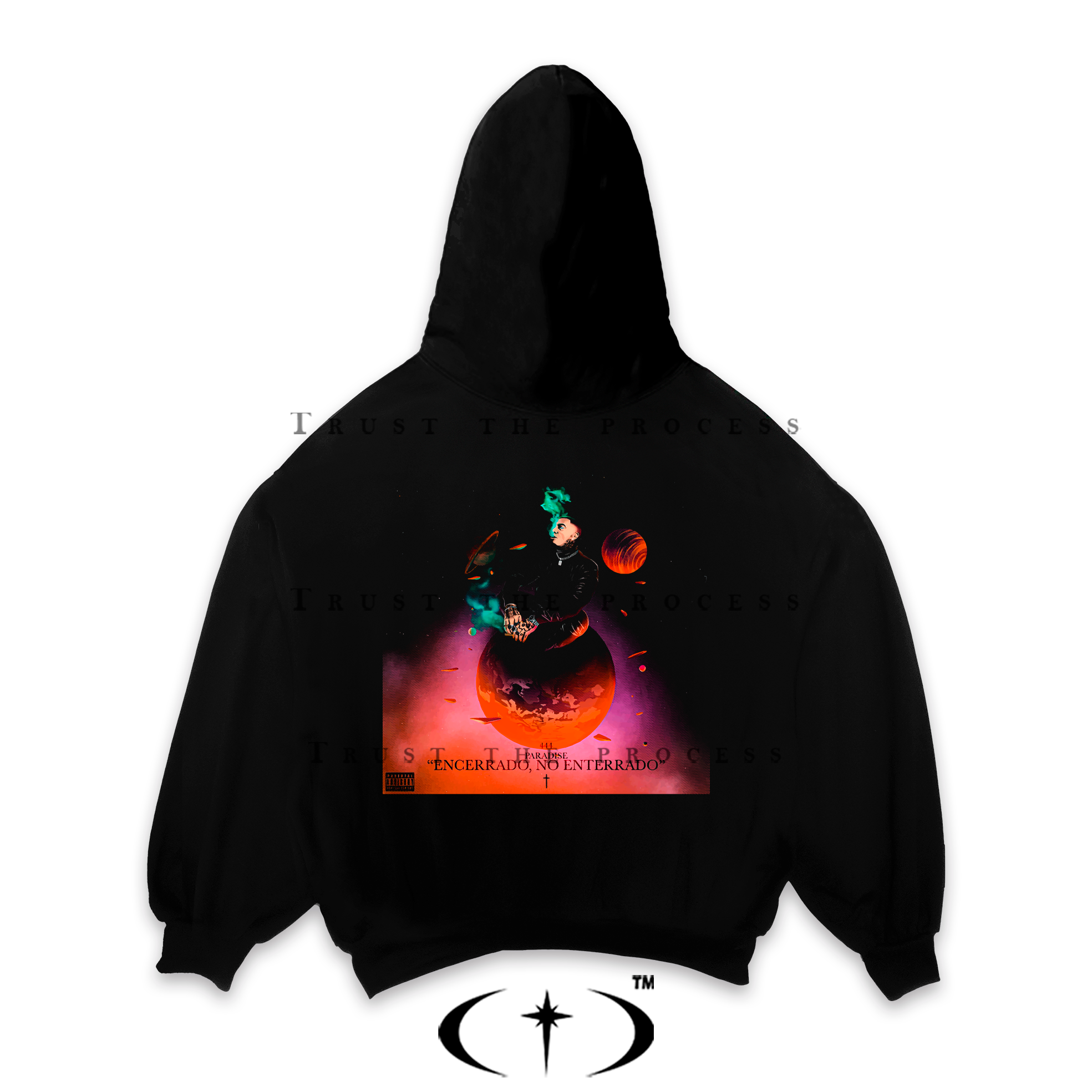 444 paradise Hoodie Oversized