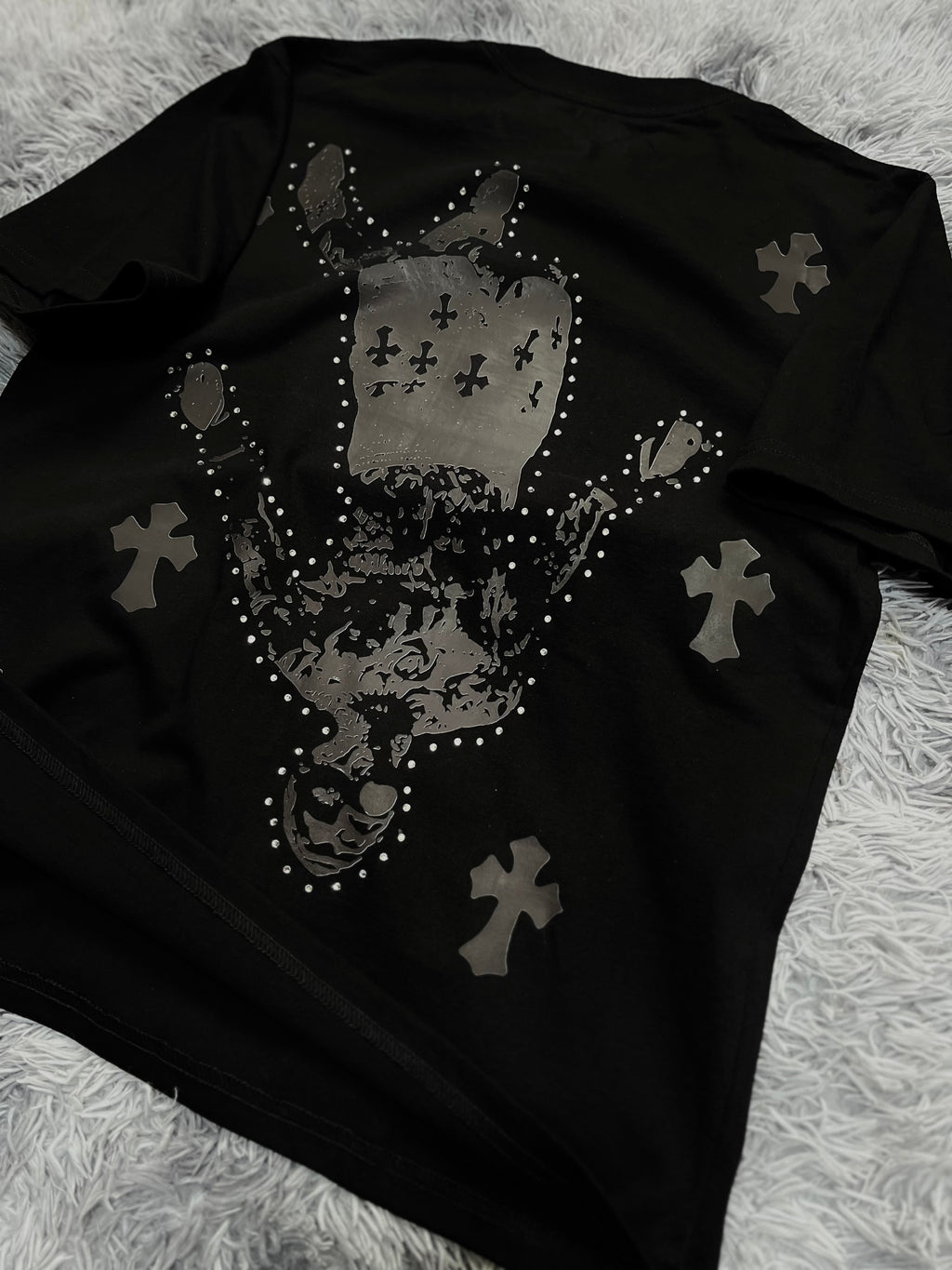 Gervonta T-Shirt Total Black Crystals