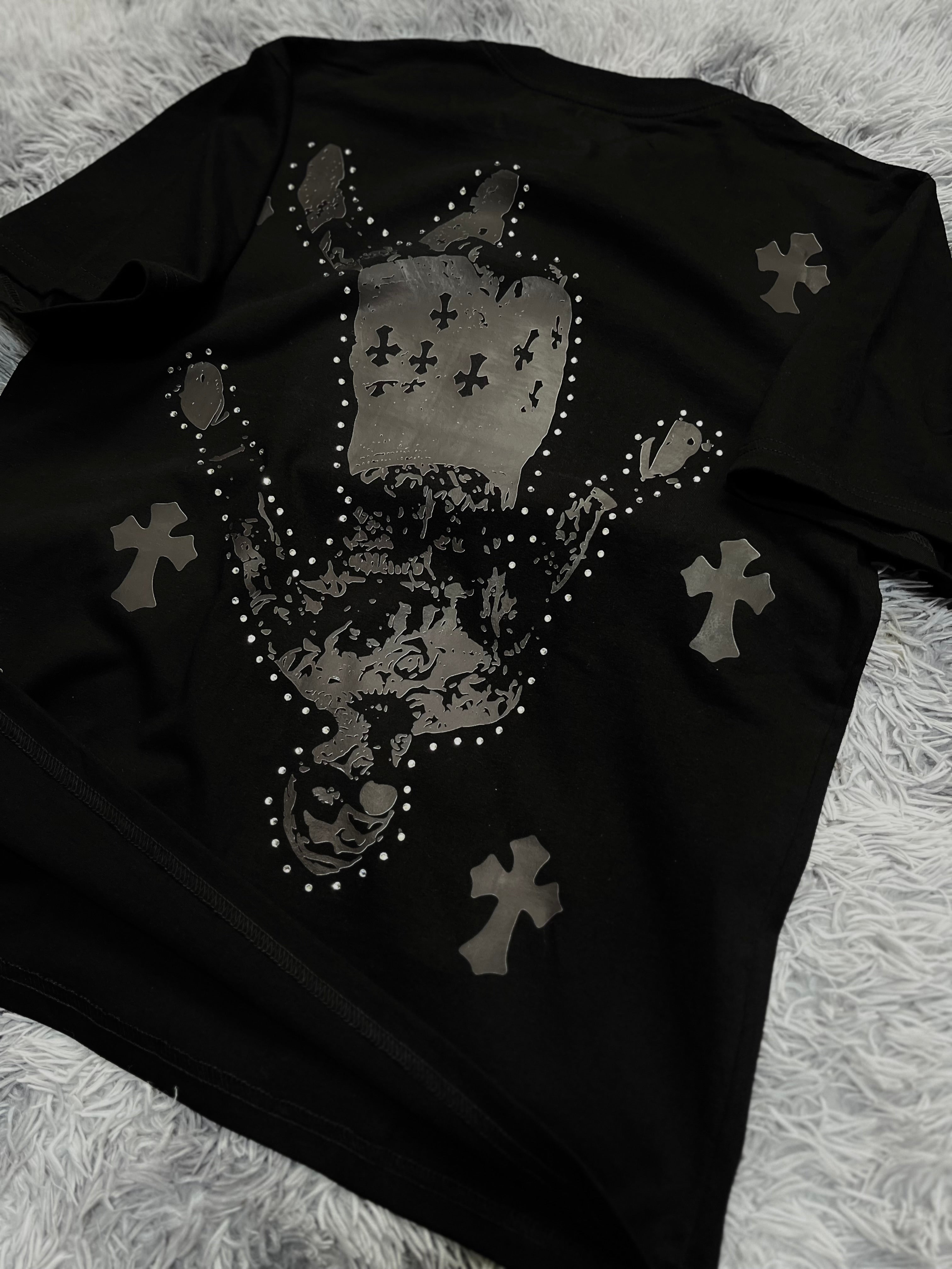 Gervonta T-Shirt Total Black Crystals