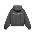 Ruido, El Silencio y Yo Hoodie Gris Oxford