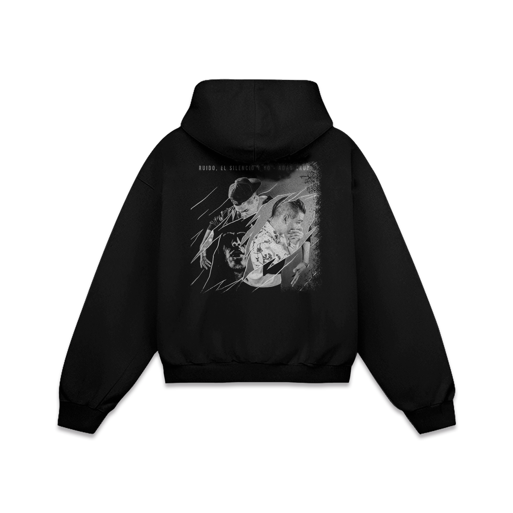 Ruido, El Silencio y Yo Álbum Hoodie Vantablack