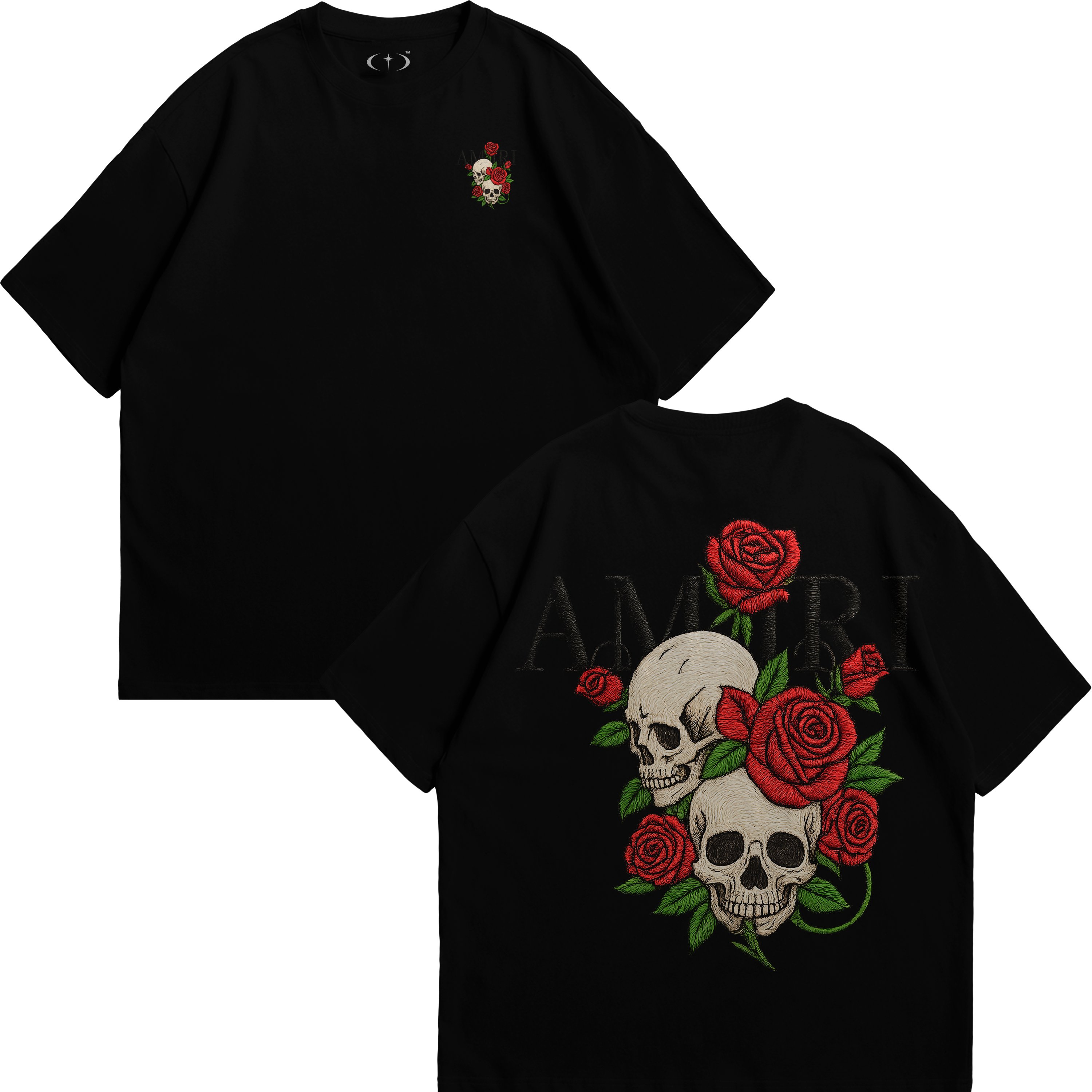 Amiri Bordado Playera Essential