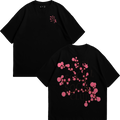 Anti Social Sakura Bordado Playera Essential