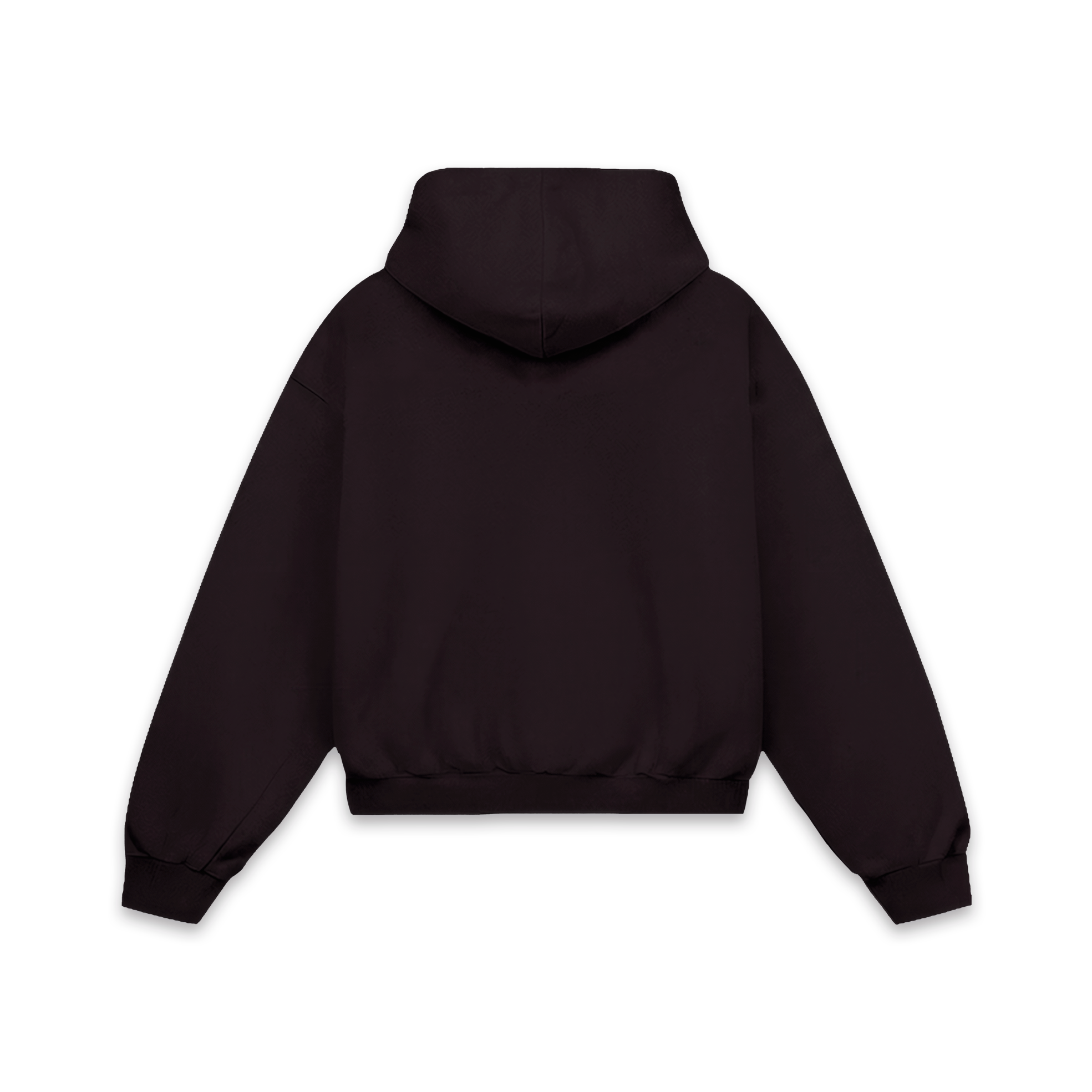 Basic Hoodie Wine Chocolate