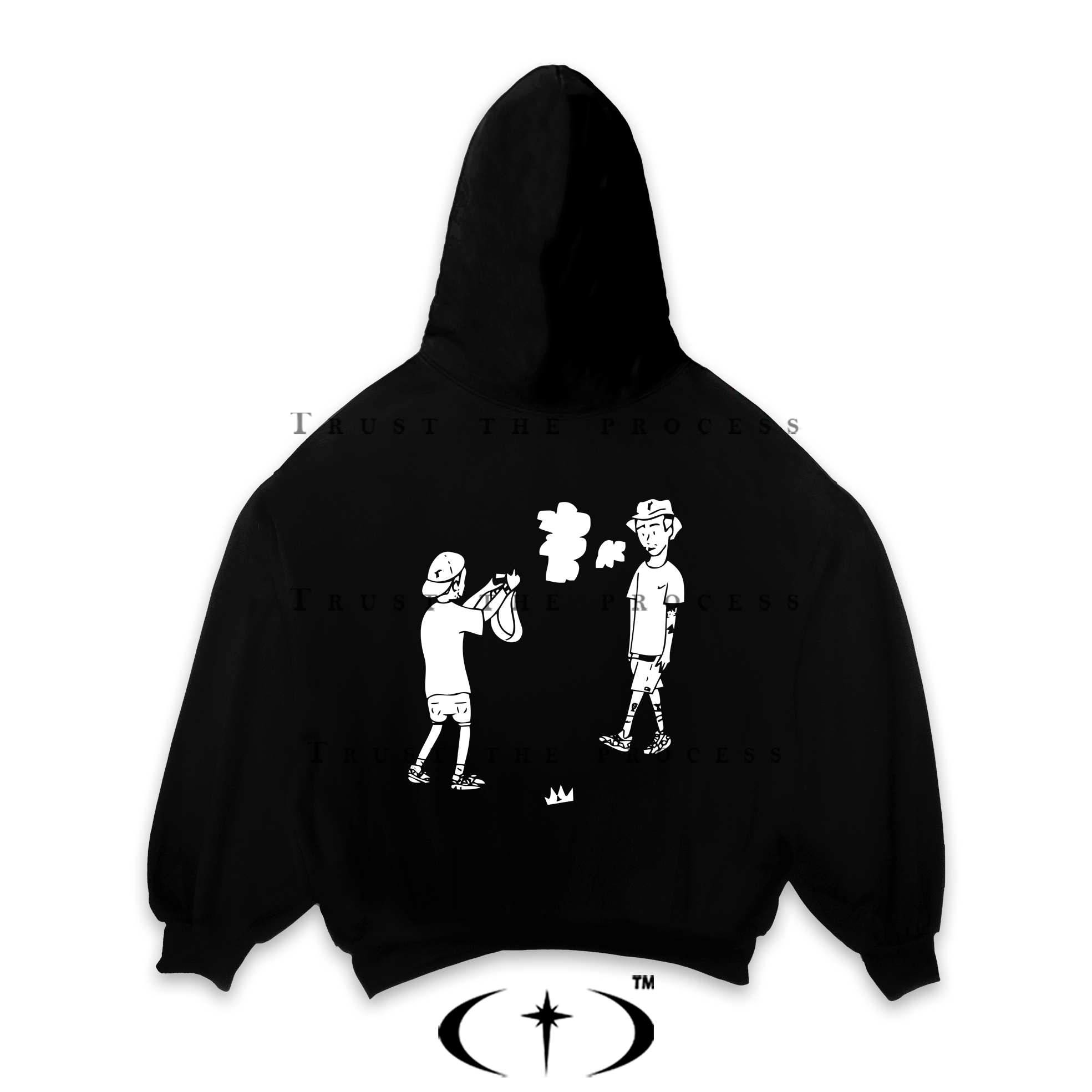 Big Plan$$$ Rels B Hoodie Oversized