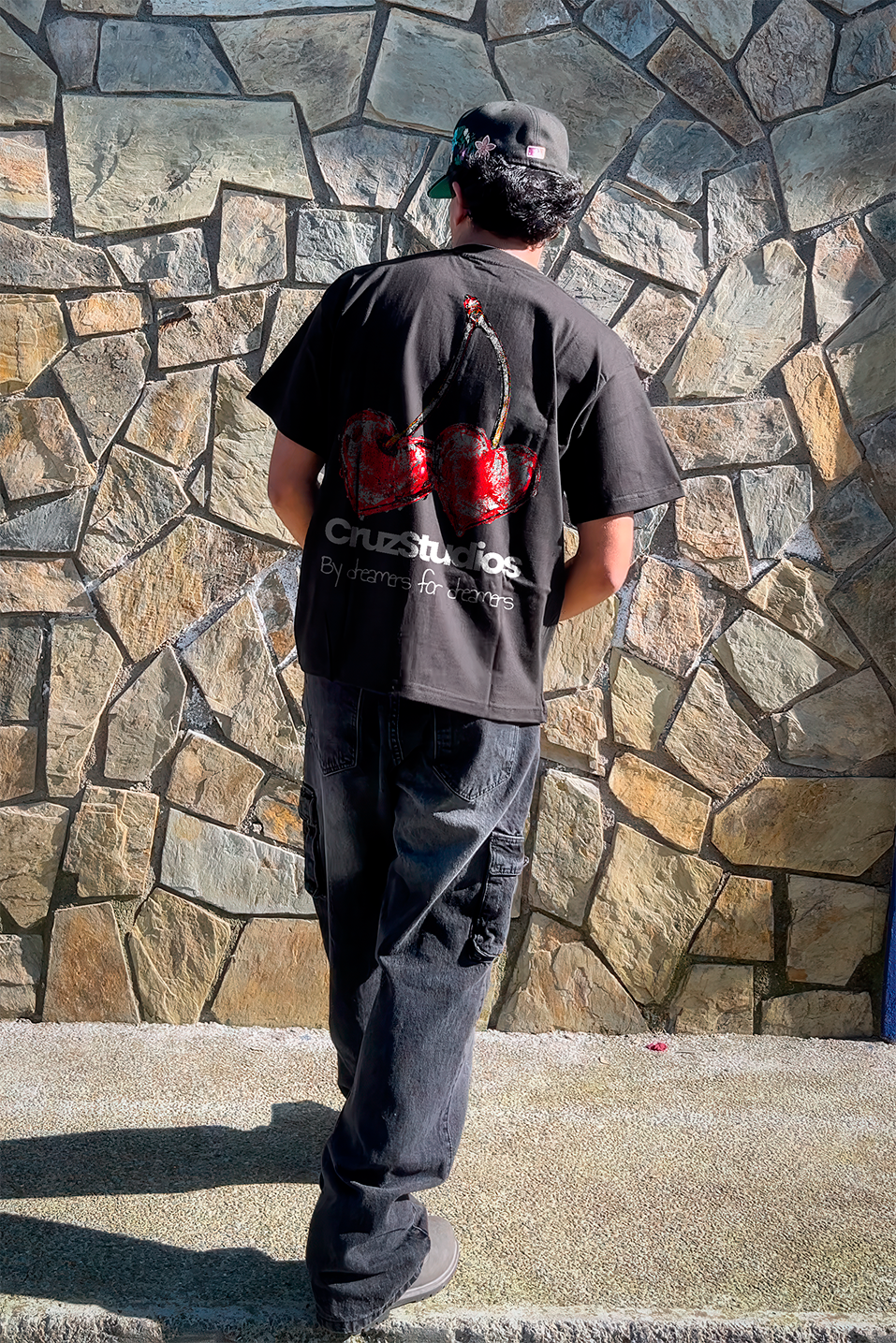 Cold Cherries Red Black T-Shirt