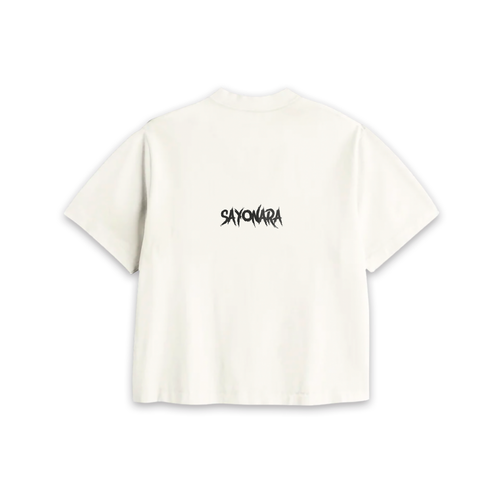 Coco Star Crop Tee Ivory