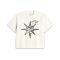 Coco Star Crop Tee Ivory
