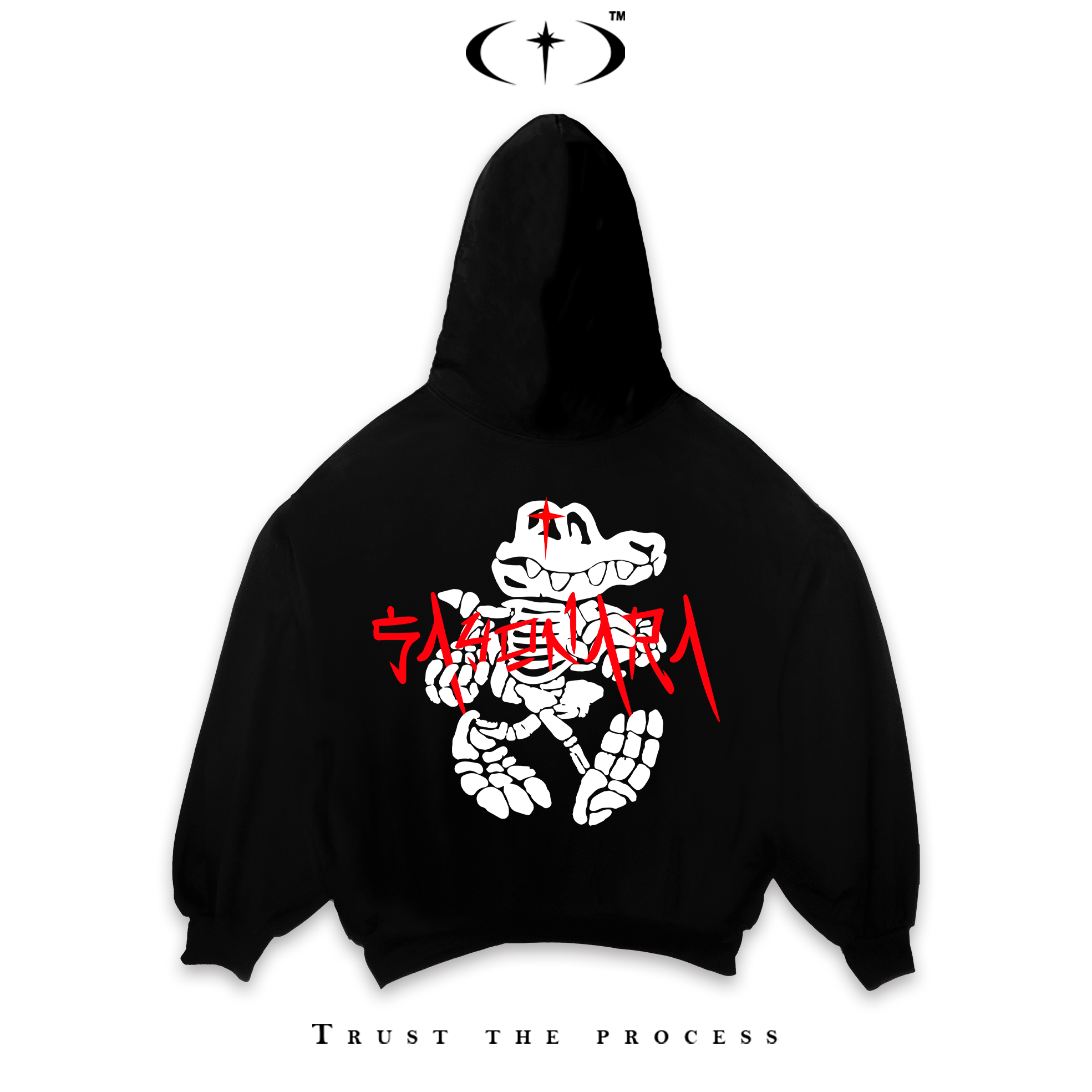 Coco huesos Hoodie Oversized