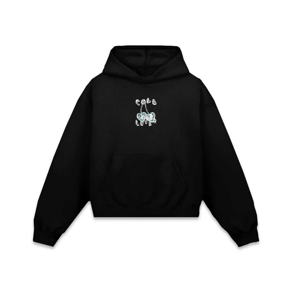 Cold Cherries Blue Hoodie Vantablack