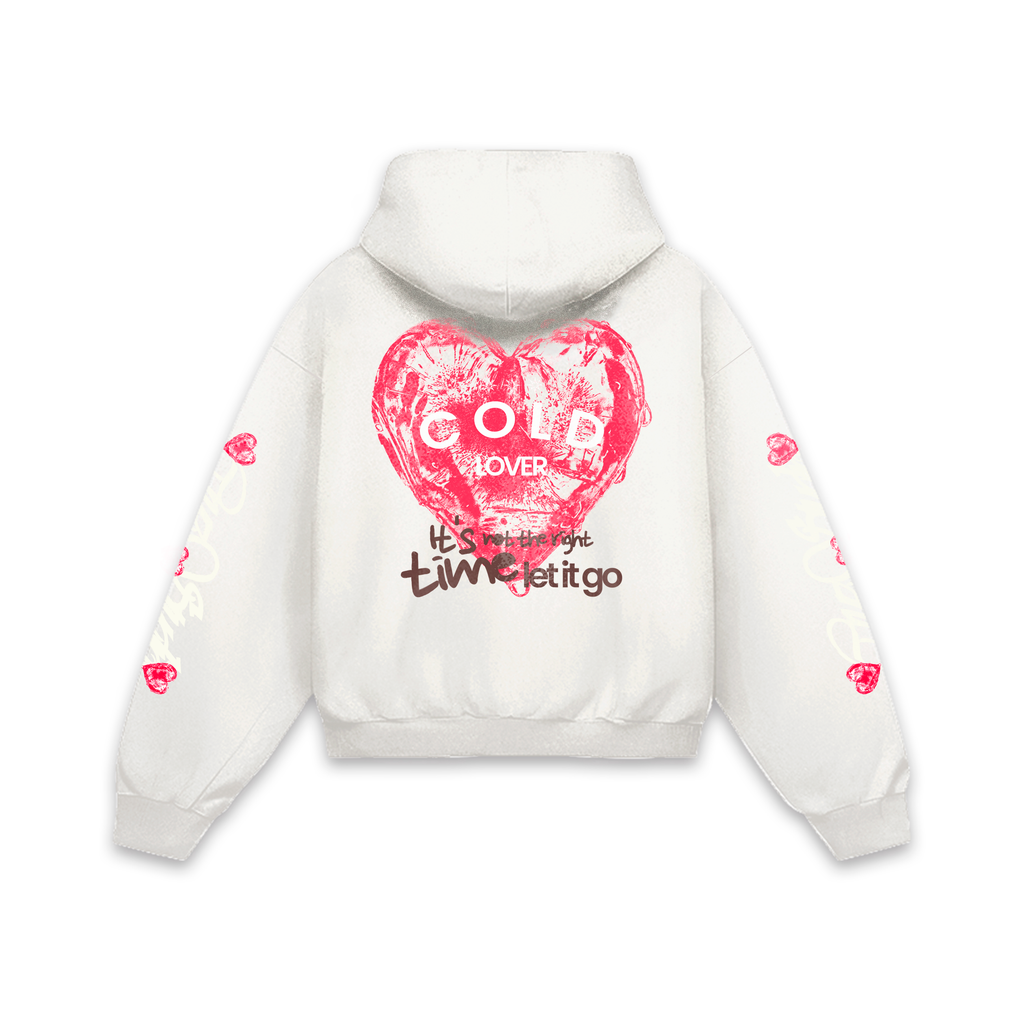 Cold Lover Candy Hoodie Ivory