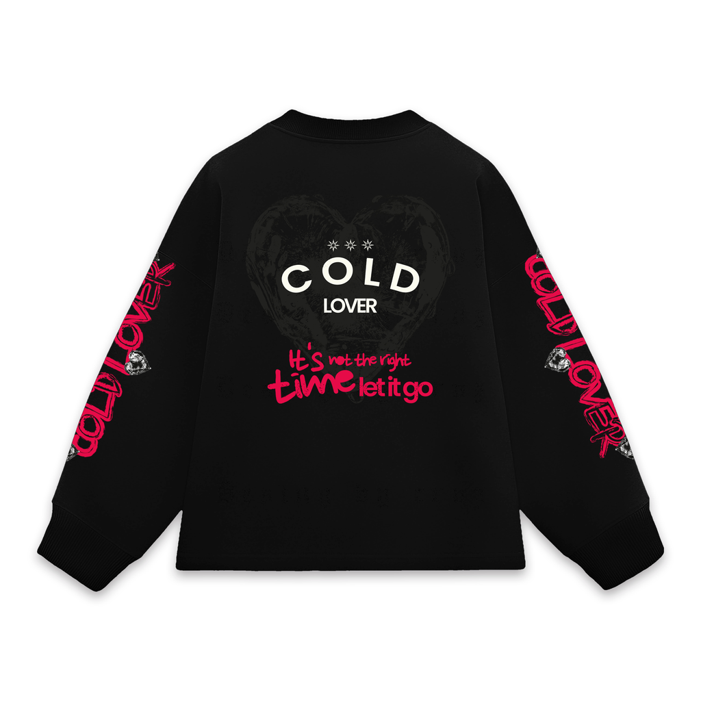 Cold Lover Red Black Manga Larga