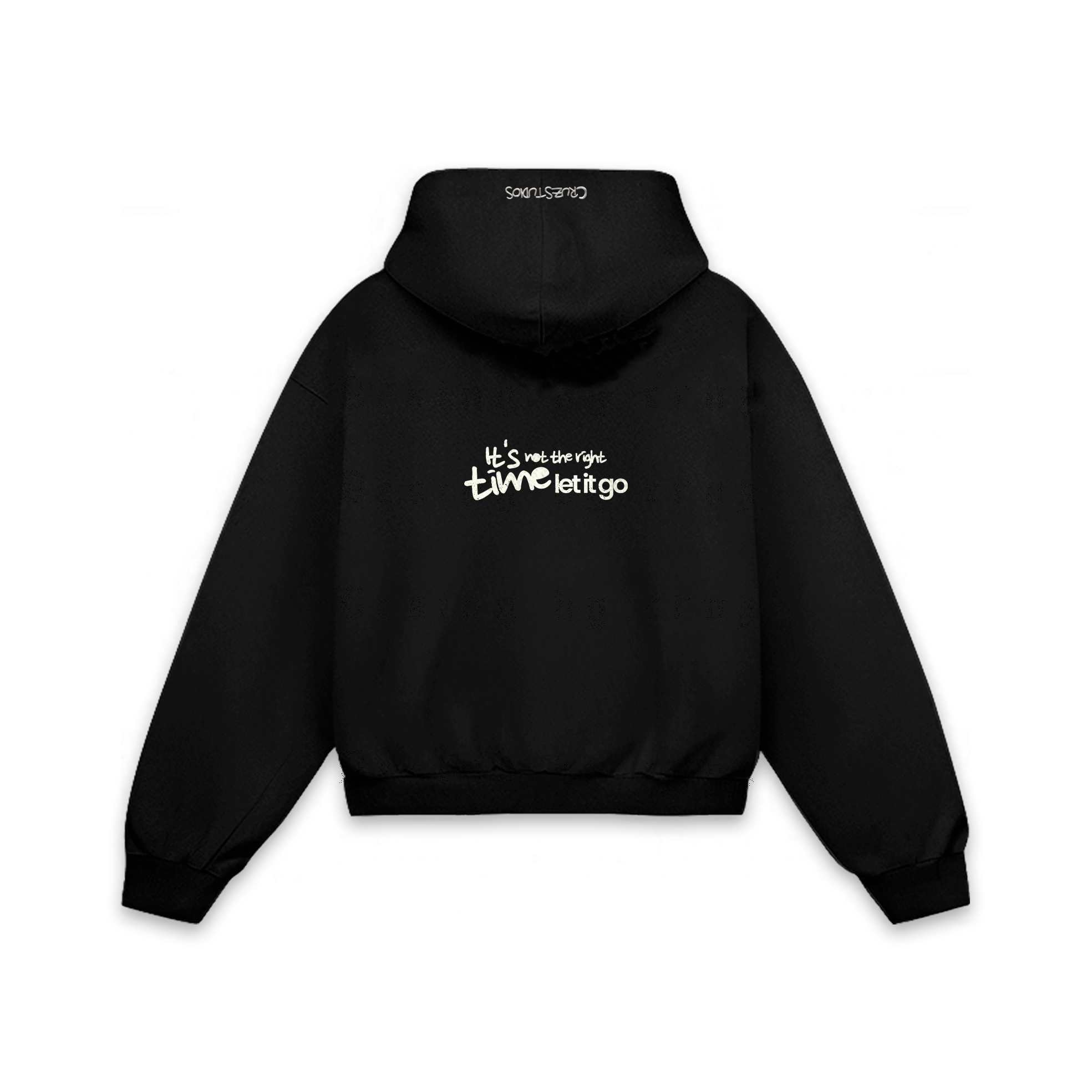Cold Lover Blue ZIP Hoodie Vantablack