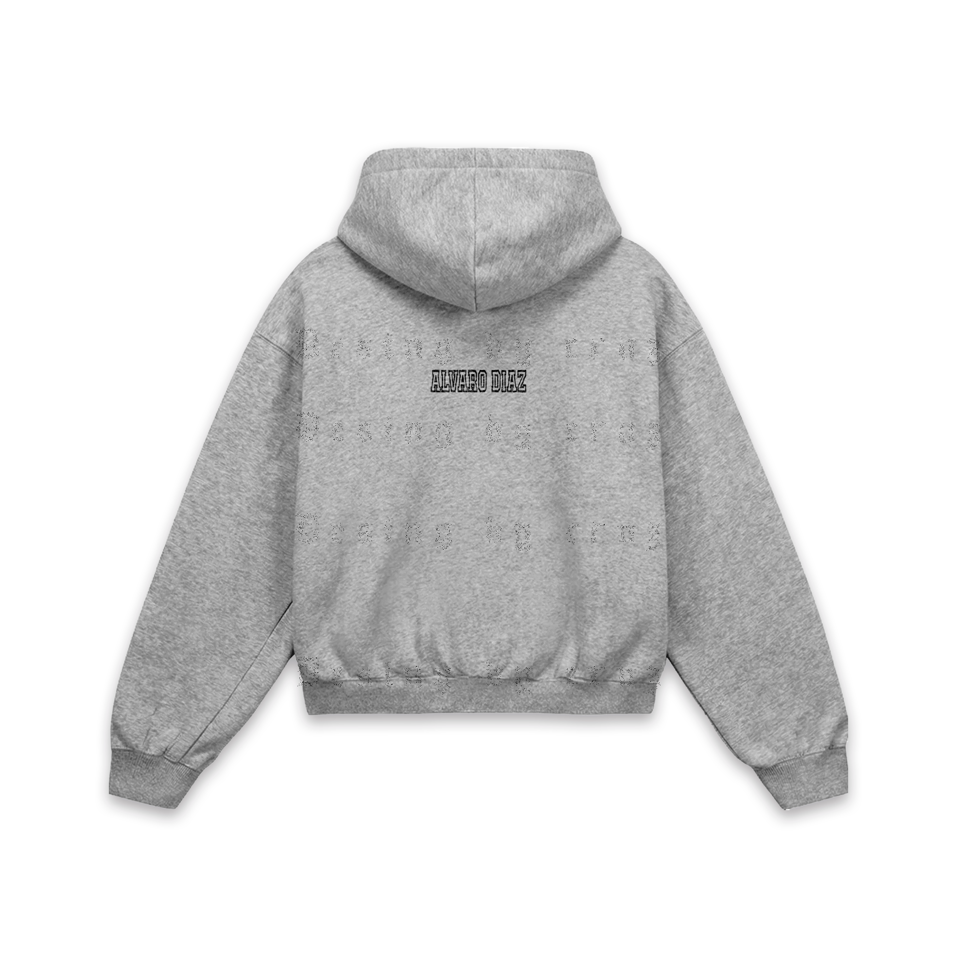 Díaz Antes Hoodie Gris Jaspe