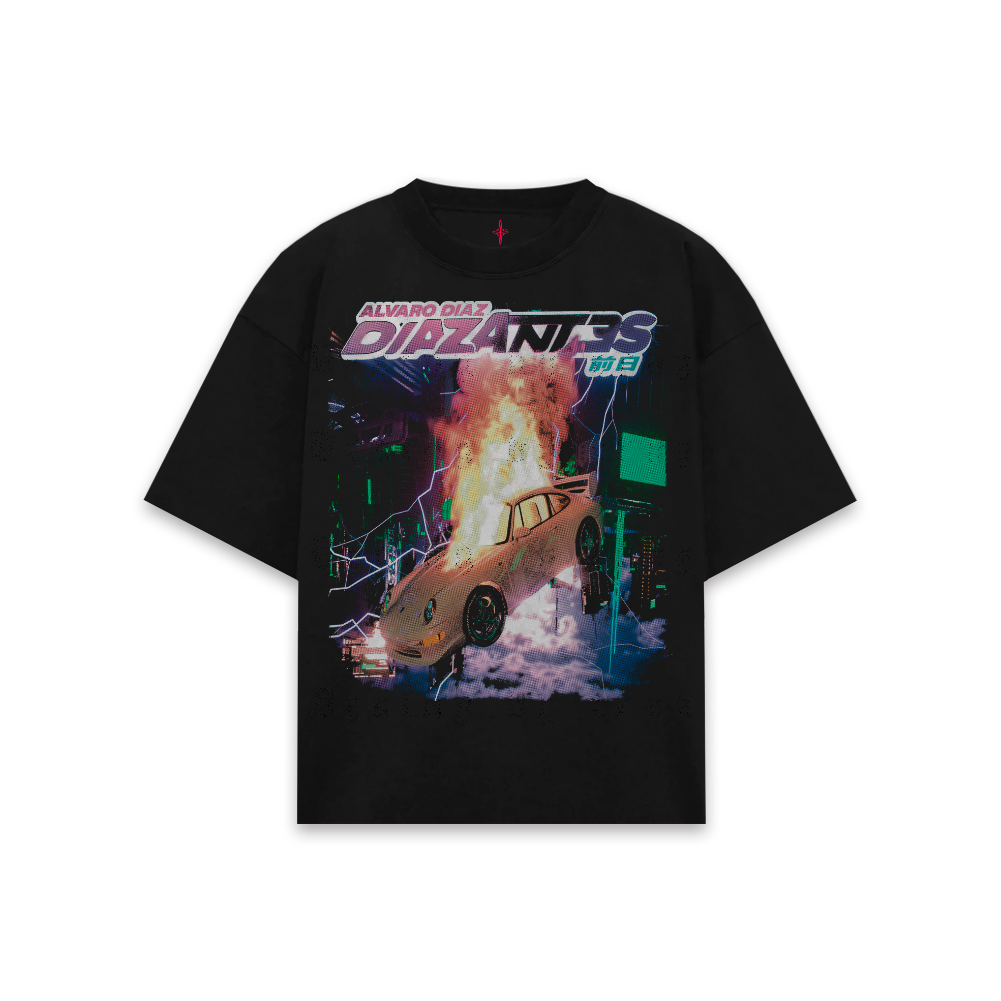 Díaz Antes Black T-Shirt