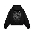 Dinastía escudo Hoodie Vantablack