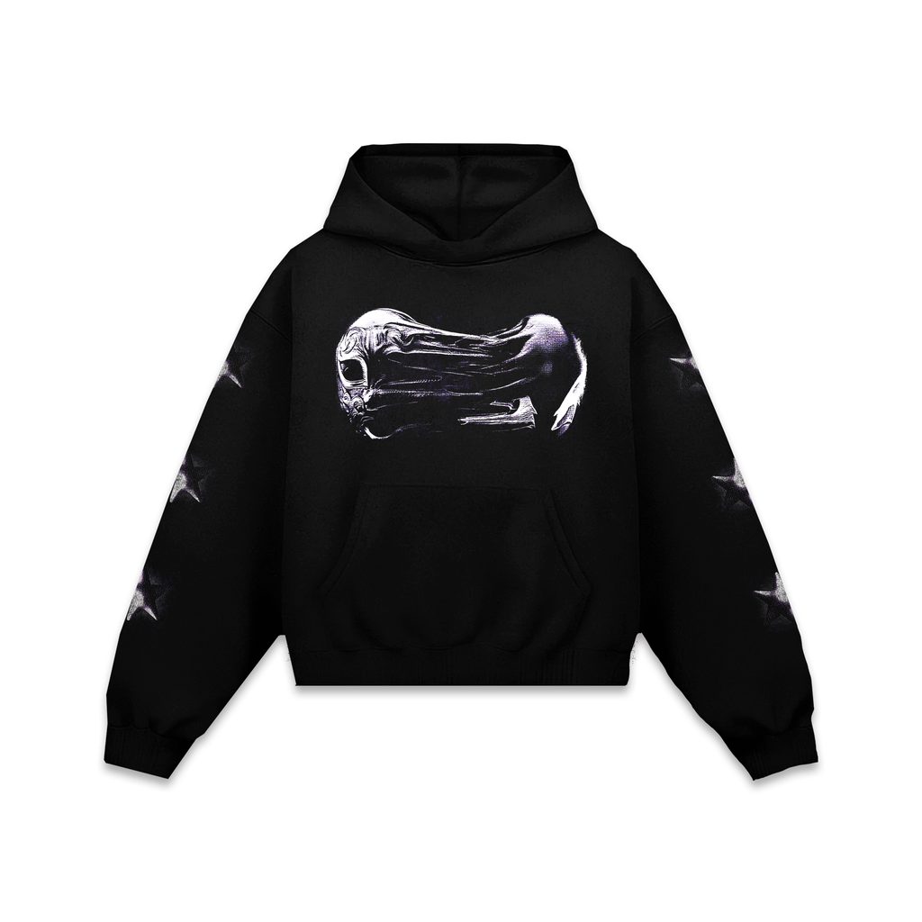 Dopamine star Hoodie Vantablack
