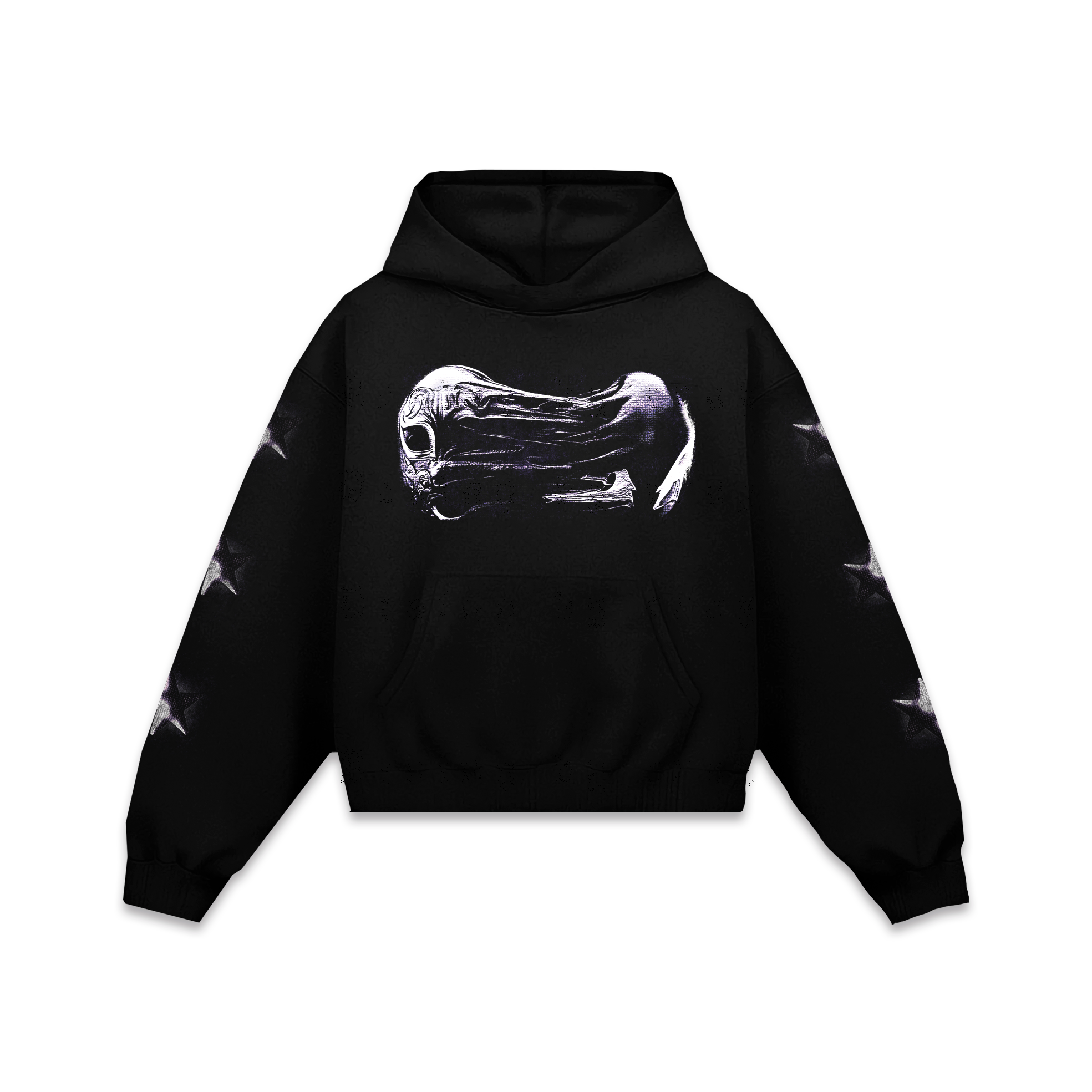 Dopamine star Hoodie Vantablack