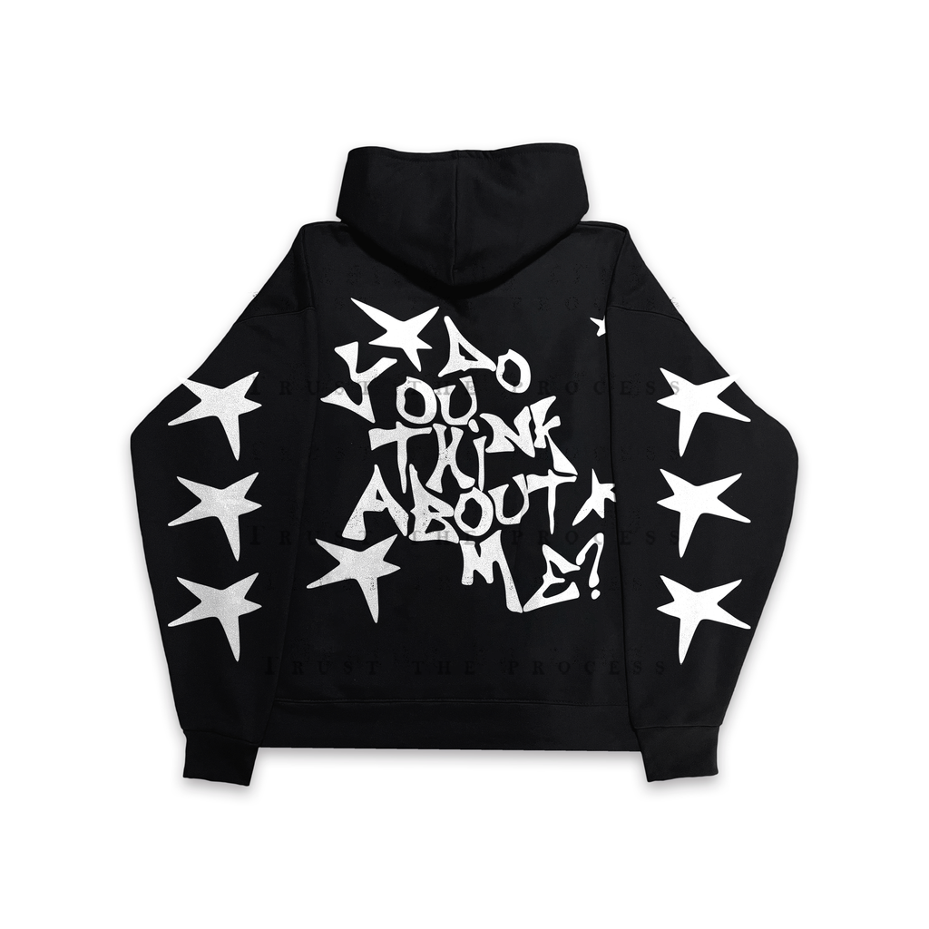 Do You Think About Me? Hoodie Oversized
