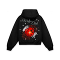 El Mago Red Crystals Hoodie Oversized