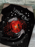 El Mago Red T-Shirt Crystals