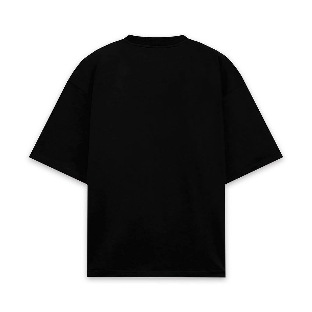 Oversized T-Shirt "Essential/Basica" Negra 220 GSM