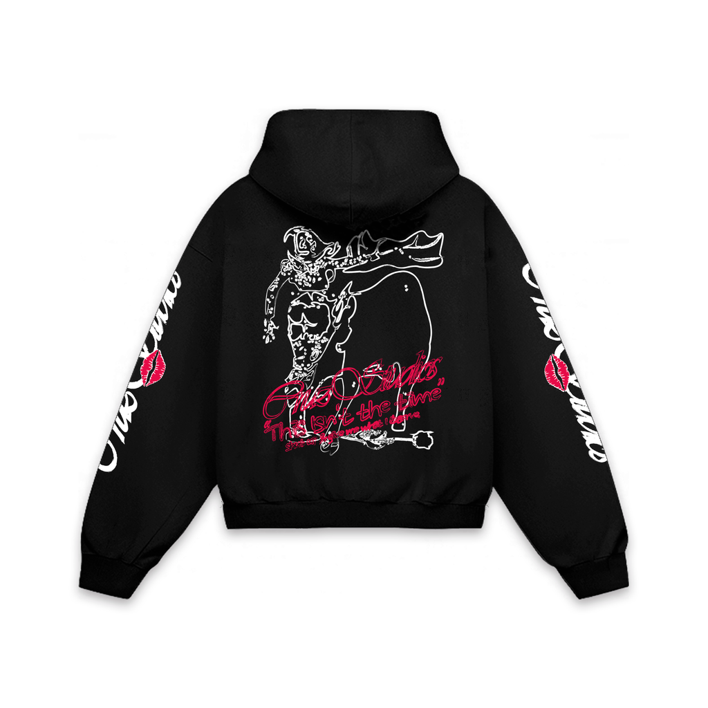 Este no es el momento. Hoodie Vantablack