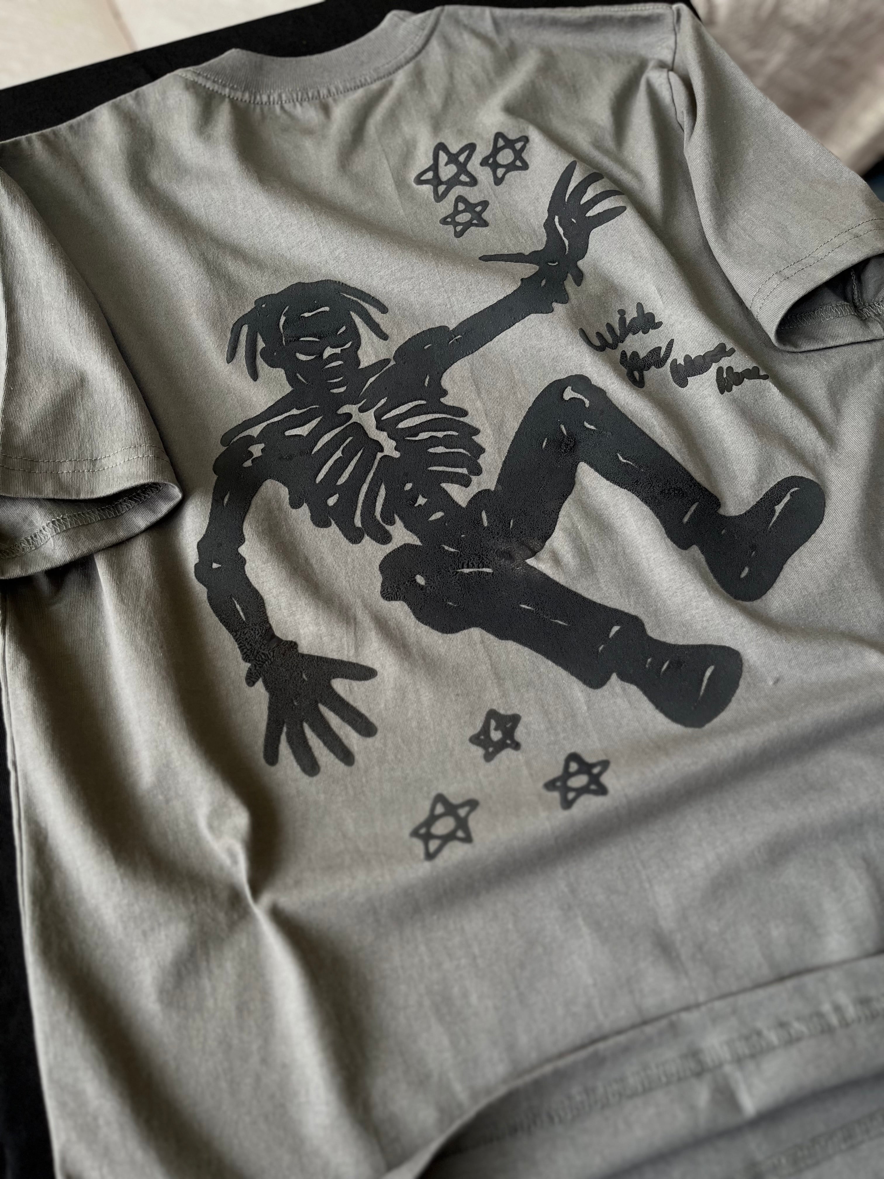 MuraTravis Black Premium T-Shirt Gris Perla