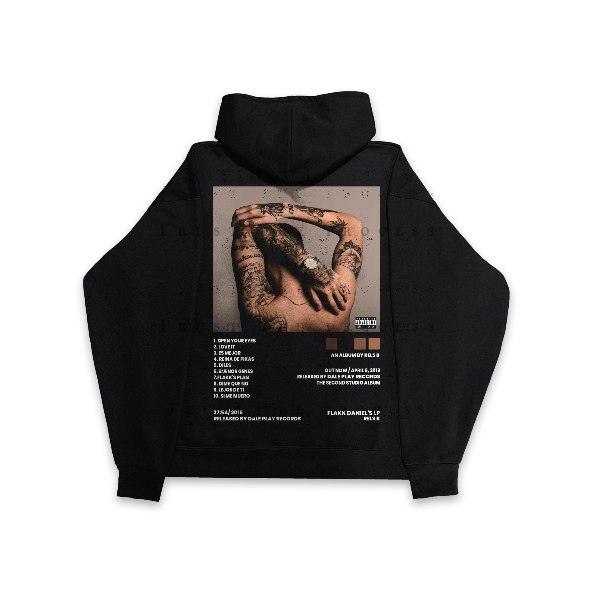 Rels B Flakk Daniel`s LP Hoodie Oversized