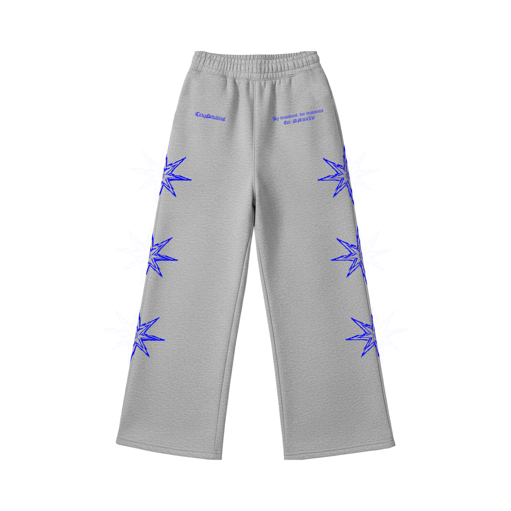 Fallen Stars Blue Baggy Jogger Pants