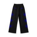 Fallen Stars Blue Baggy Jogger Pants Black