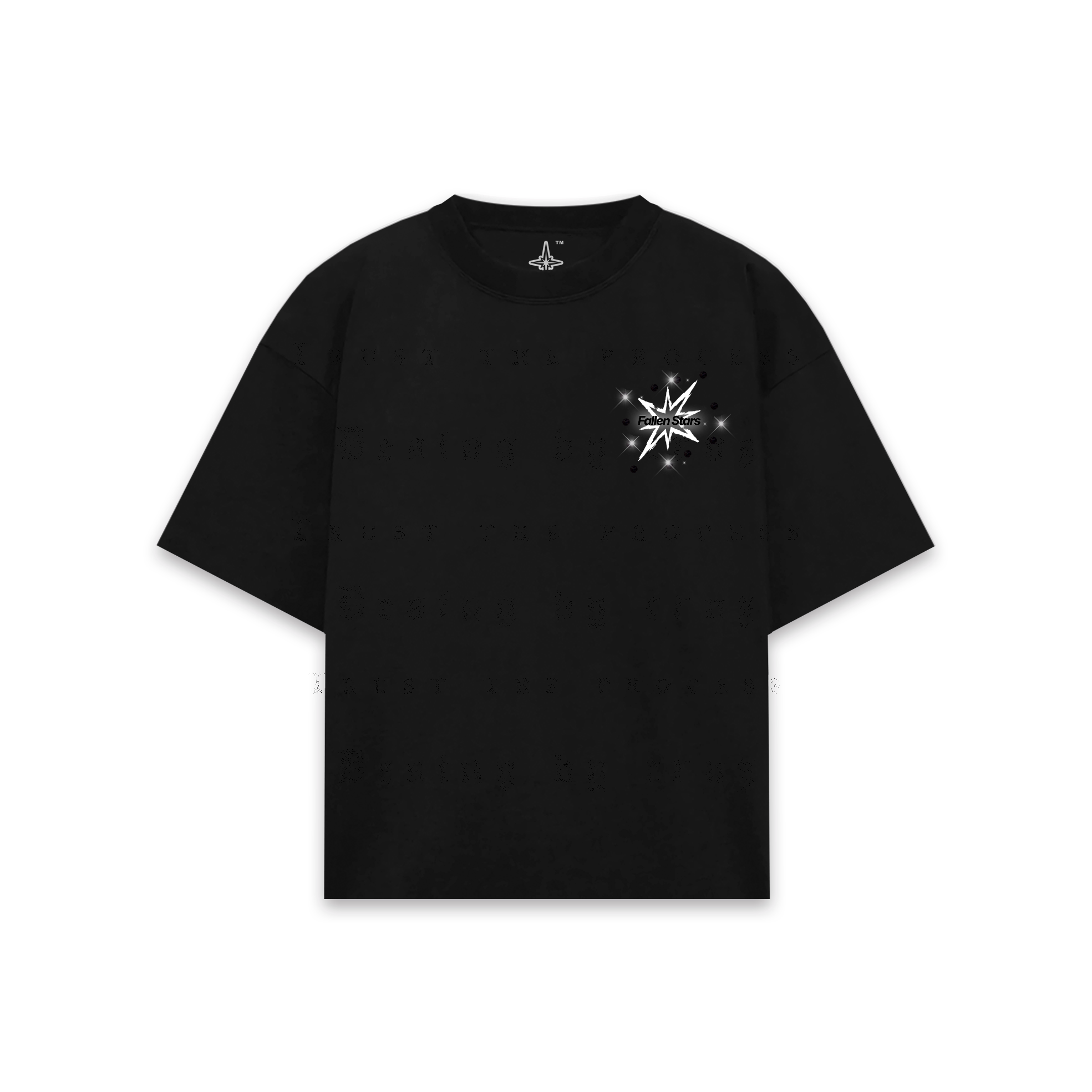 Fallen Stars Parches + Pedrería T-Shirt