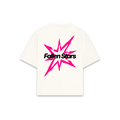 Fallen Stars Pink Hueso T-Shirt