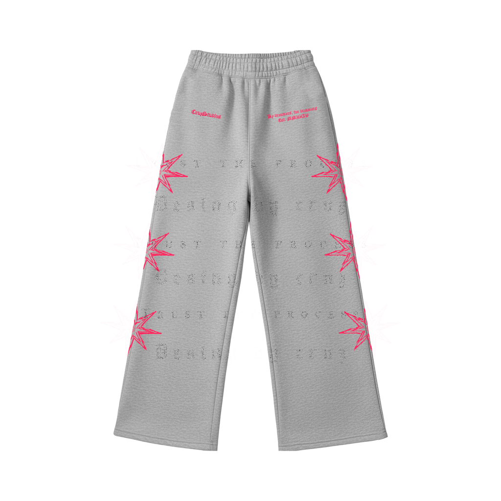 Fallen Stars Red Baggy Jogger Pants
