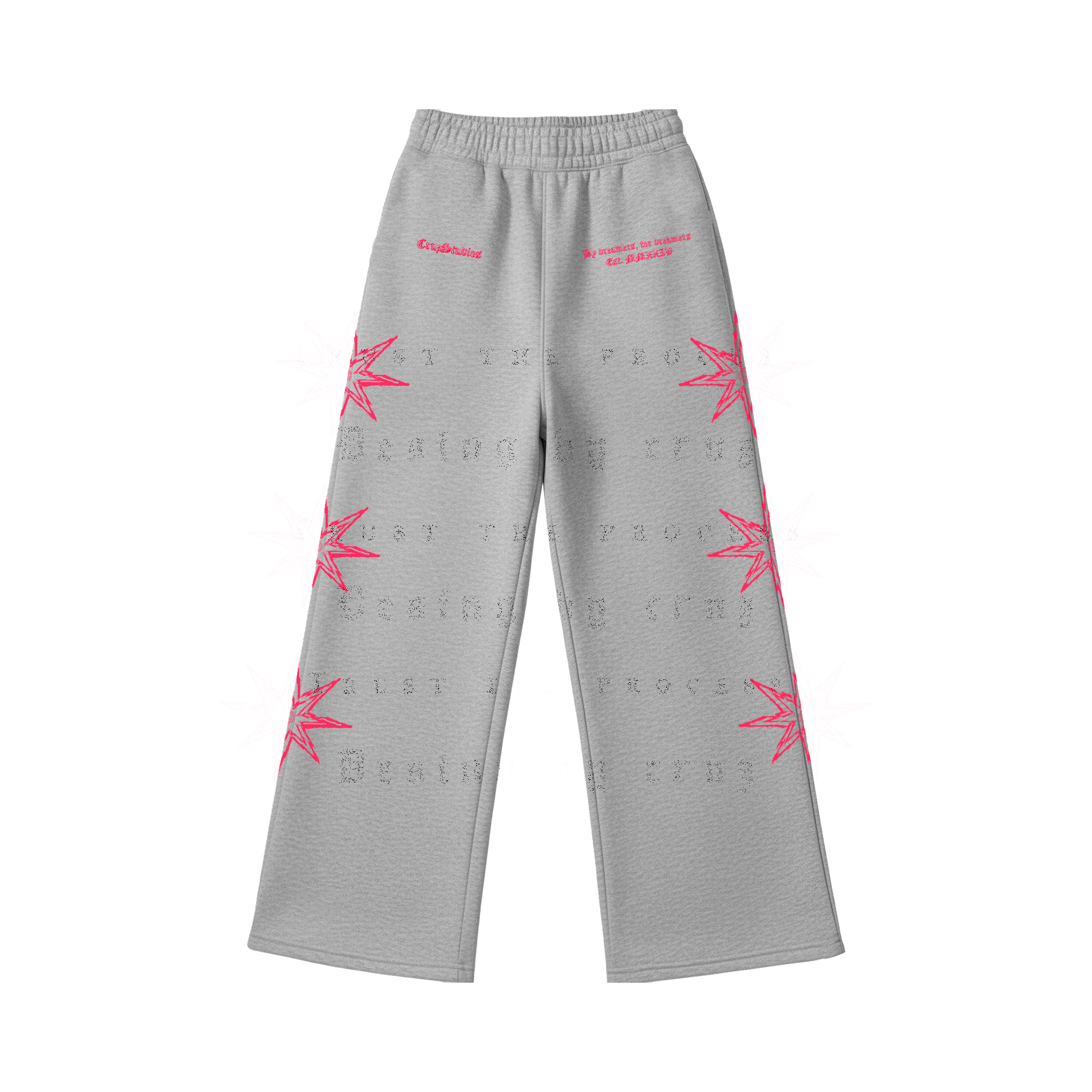 Fallen Stars Red Baggy Jogger Pants