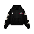Fallen Stars Red Gabardina ZIP Hoodie