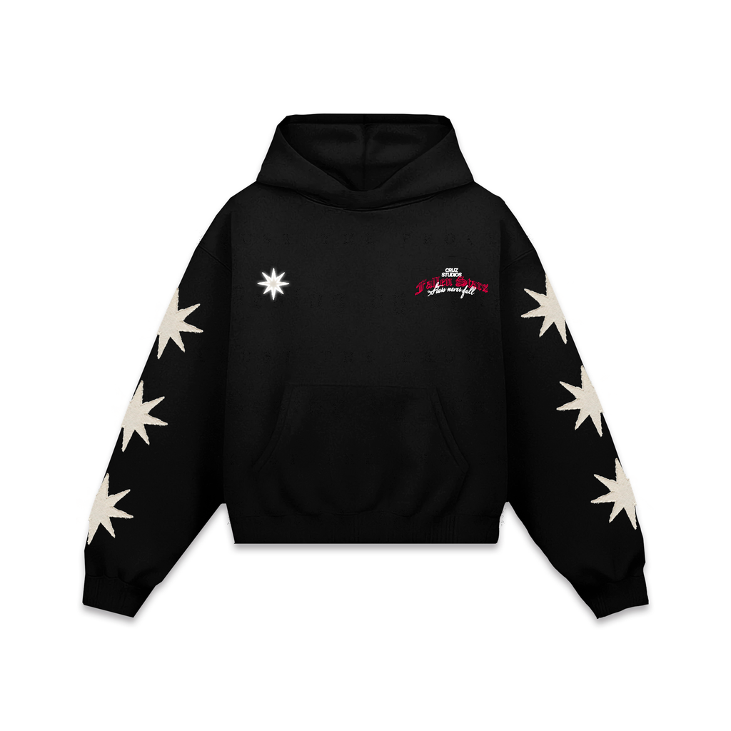 Fallen Stars Red Gabardina Hoodie