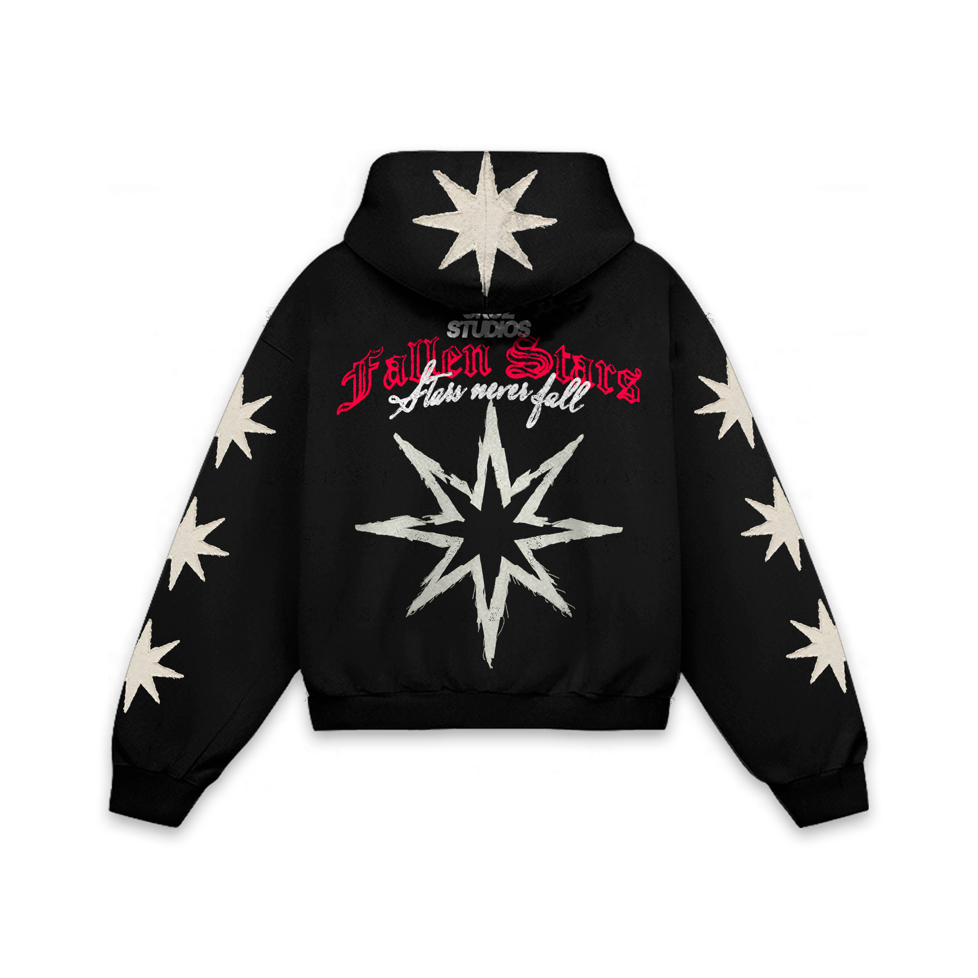 Fallen Stars Red Gabardina Hoodie
