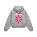 Fallen Stars Red Hoodie Gris Jaspe