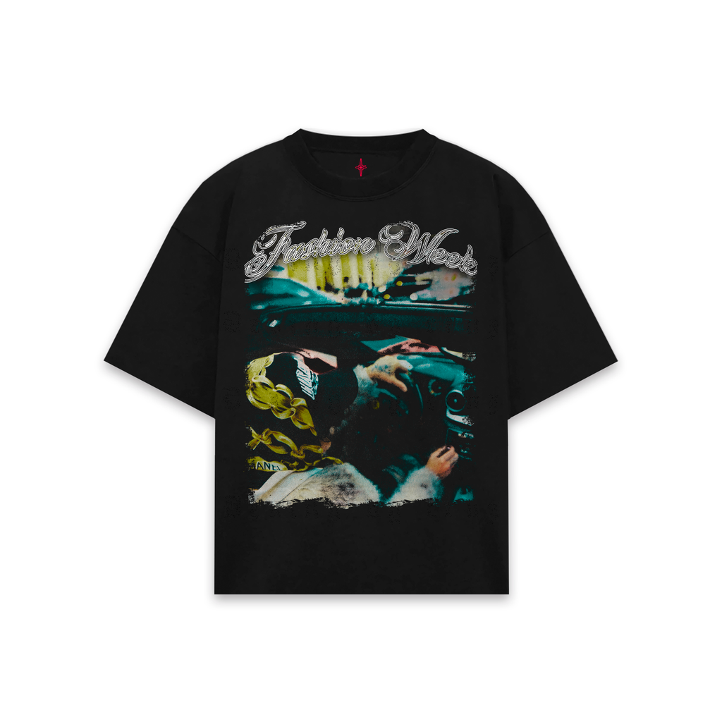 Fashion Week Black T-Shirt