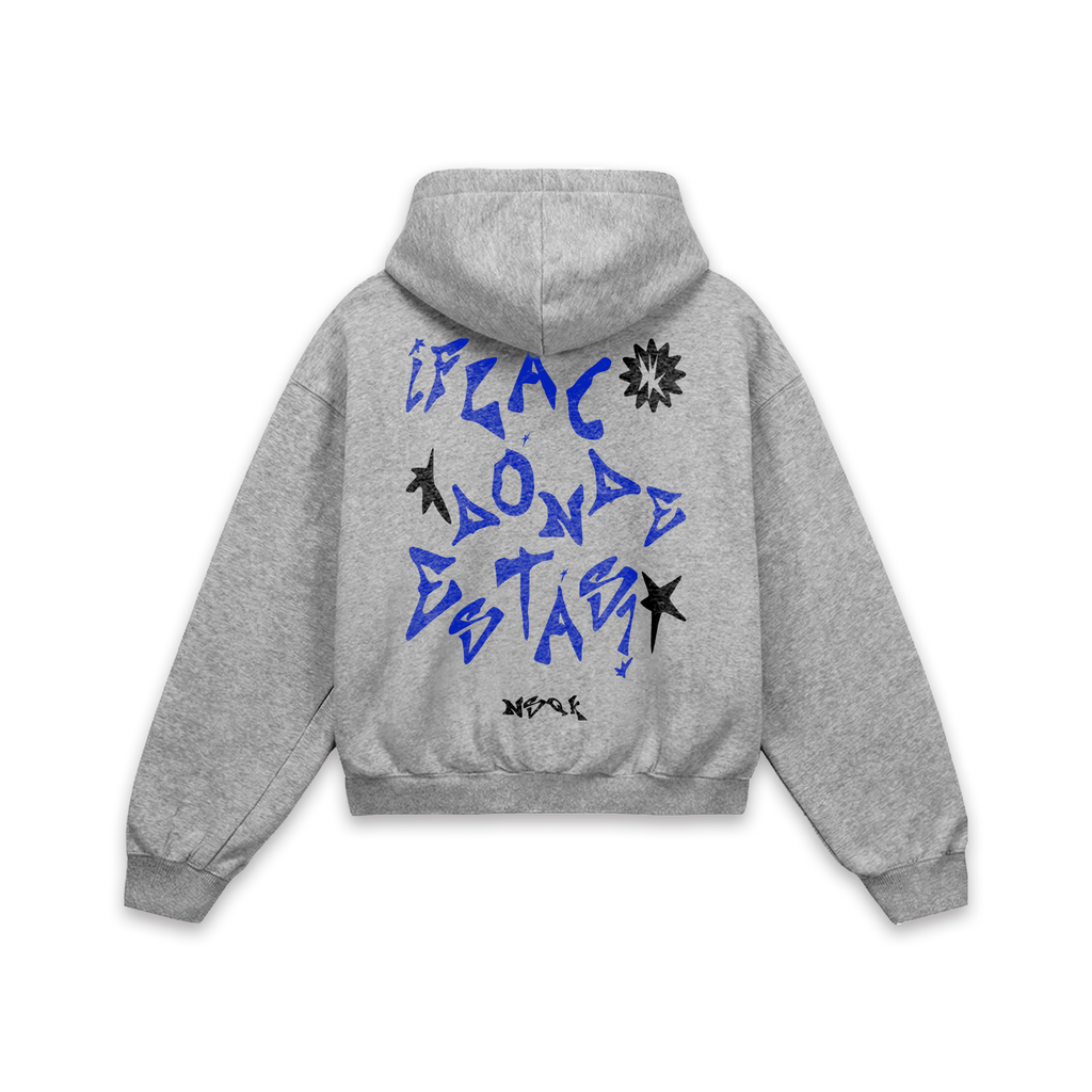 Flaco nsqk Hoodie Gris Jaspe