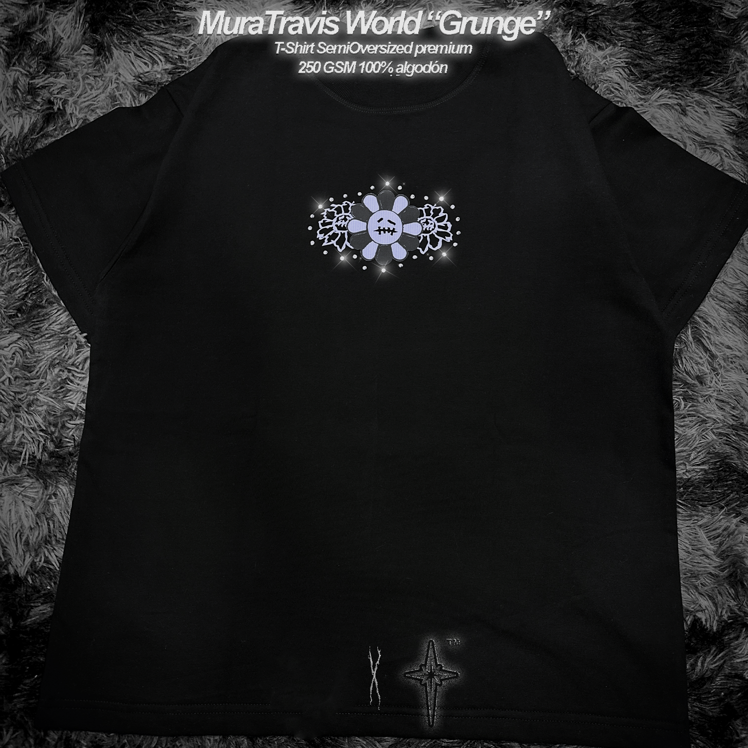 Muratravis World "Grunge" Crystals T-Shirt